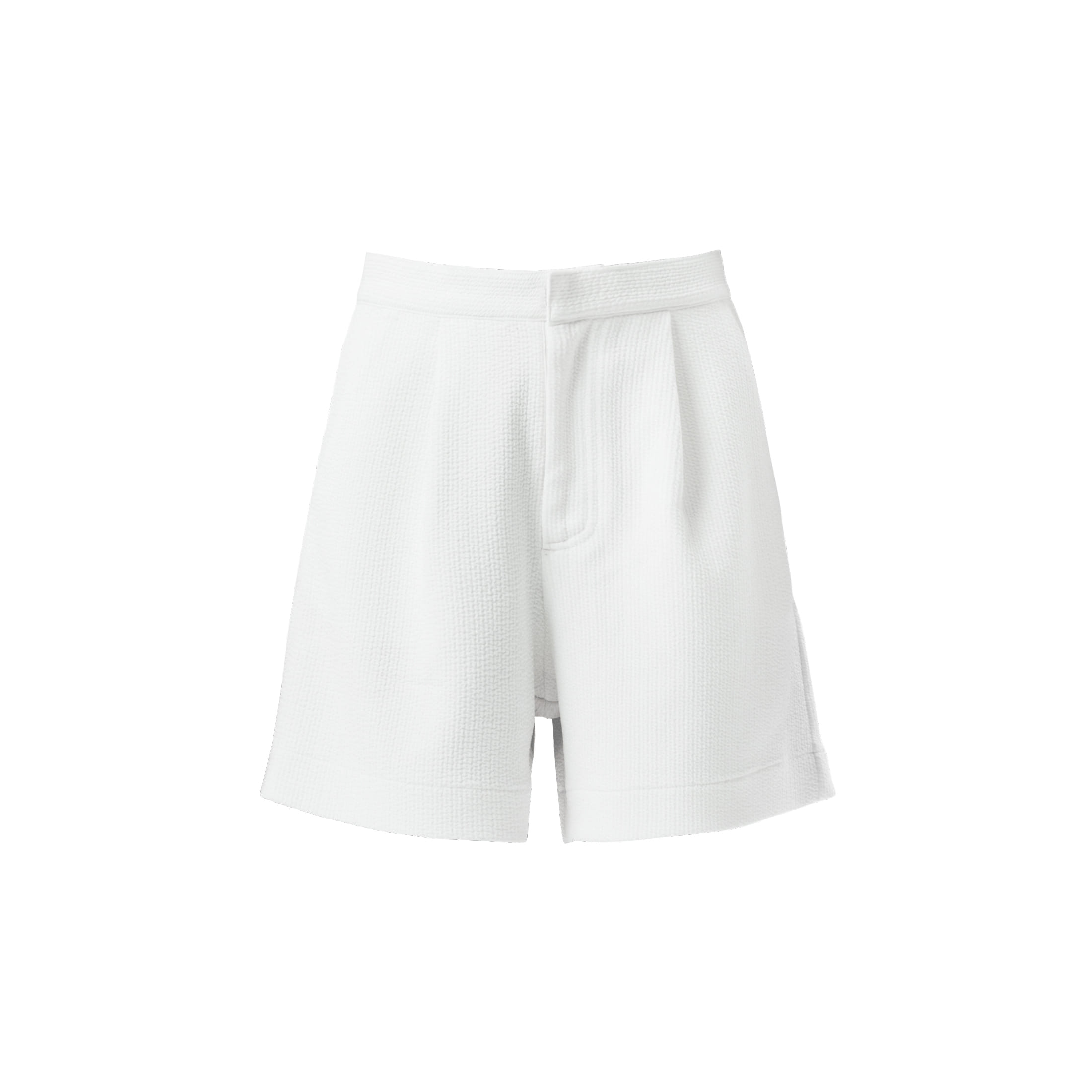 QUA VINO - [현재분류명] - 棉花糖细褶掩盖真相短裤白色的
